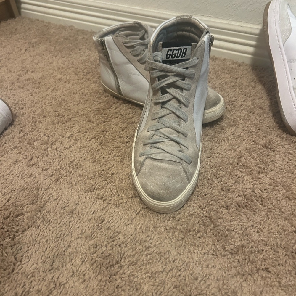 Golden Goose High Top Slide Sz 6